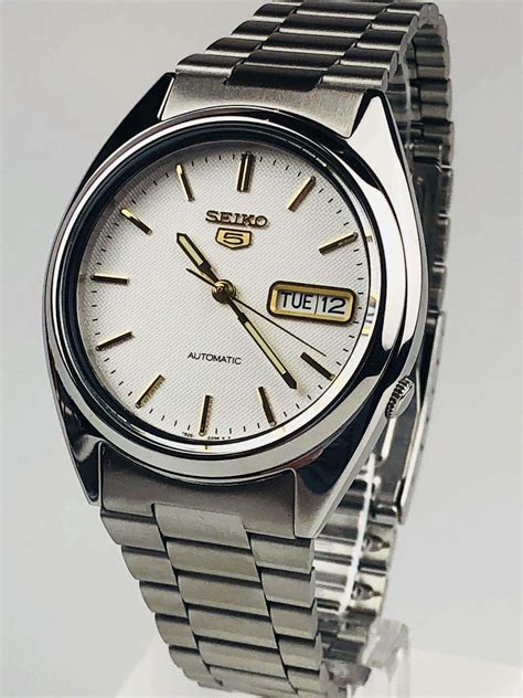 authentic seiko 5 automatic watch.